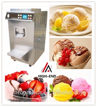 Most competitive machine YZX-138 hard ice cream machine/small-added hard ice cream making machine for sale