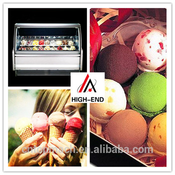 6 pans Best price Ice cream freezer showcase/italian ice cream display freezer