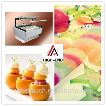 10 cases Greatcity factory Ice cream freezer showcase/Ice Cream freezer