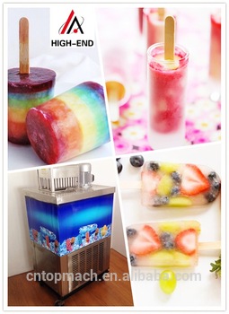 Pre-cooling brands BBX-35 Popsicle making machine/wooden case Ice lolly machine for sale