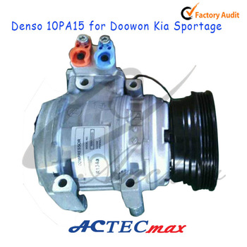 Denso 10PA15 <font color='red'>Compressor</font> for <font color='red'>Doowon</font> <font color='red'>Kia</font> Sportage <font color='red'>Auto</font> <font color='red'>AC</font> <font color='red'>Compressor</font>