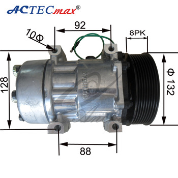 12V <font color='red'>Sanden</font> 7H15 <font color='red'>compressor</font> <font color='red'>Auto</font> <font color='red'>ac</font> <font color='red'>compressor</font>