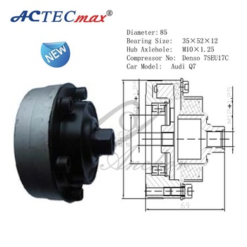 85mm car compressor clutch Denso 7SEU17C clutch for Q7