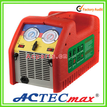 A/C Portable car air condition service Full Automatic 4-valve Refrigerant Recovery Unit Machine for R134, R410a, R22