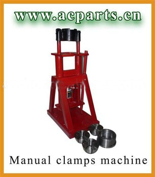 Manual clamps machine