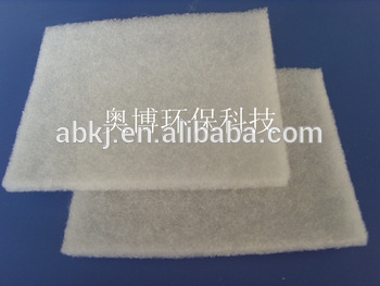 2-50mm Initial effect polyester Filter cotton /White filter cotton