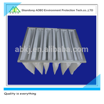 F5 /f6/f7/f8 pocket filter,dust filter bag for central air-conditioning