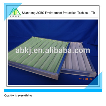 Used in air filtration tuyere Medium Efficiency Pocket Dust Filter