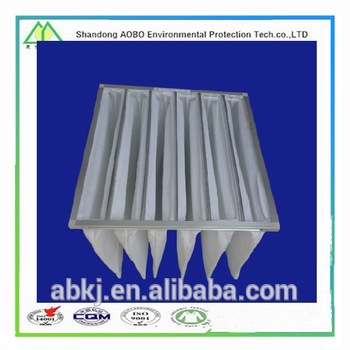 Polyester Needle Felt Filter Bag 6 Pocket 85%