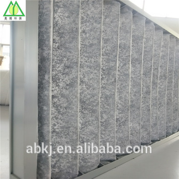 G2/EU2 Glass Fibre Paint Spray Filter 50mm Thickness Fiberglass Paint Booth Air Filter Media