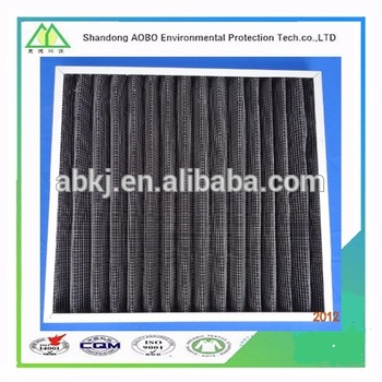 Activated carbon add nets plate air filter