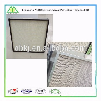 High temperature resistant hepa filter - efficient filter