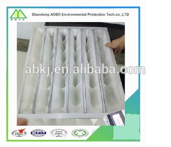 AOBO quality air filter pocket filter bag filter G4 F5 F6 F7 F8