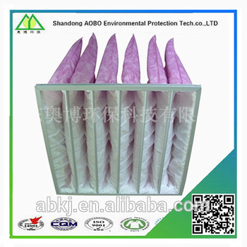 F7 medium efficiency air fliter pocket filter
