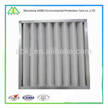 Direct factory supply High Quality Aluminum fold-away Air filter /Pre air filters (Pleated type)