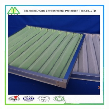 China suppler high quality washable primary effciency plat filter