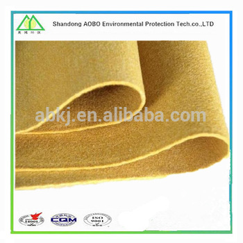 High-temperature resistant difficult-flammability P84 Filter Fabric/p84 filter cloth