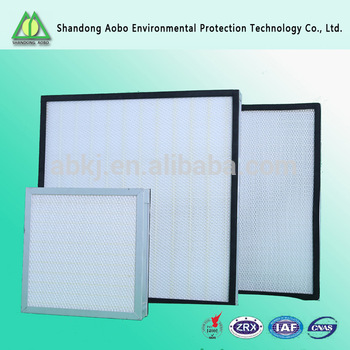 Hot sales product Sub-High Efficiency Air Filter without Clapboard