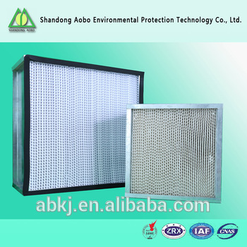 Air filtration Hepa air filter Box HEPA air filter