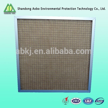 Durable in use air filter endure high temperature