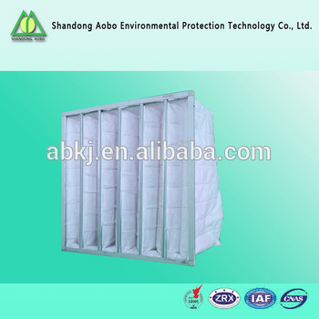 PLA air filter /hvac air filter pocket filter ISO9001 certified