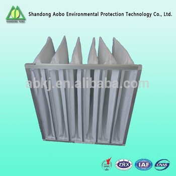 Selling well all over the world seaweed fiber air filter /G3 G4 M5 pocked filter Medium efficiency