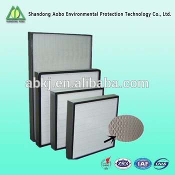 Excellent quality Deep-pleated <font color='red'>Air</font> <font color='red'>Purifier</font> H14 <font color='red'>HEPA</font> <font color='red'>Filter</font>