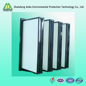 W-Type hepa Air Filter H13 for Air Conditioning and Ventilation System