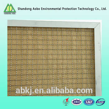 High temperature resisting Aluminum pane nets filter