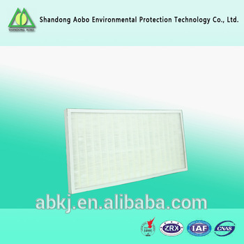 factory sales plate air filter for HVAC