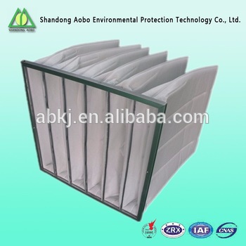F5-F9 medium efficiency pocket air filter for ventilation systems