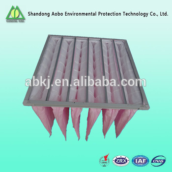 Quality and quantity assured medium efficiency F7 pocket air filter