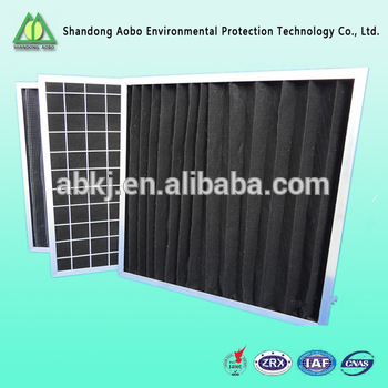 supply hvac activated carbon with nets plate air filters