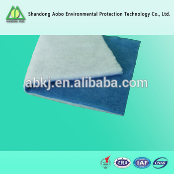 Top selling blue white air filter media/blue white filter cotton