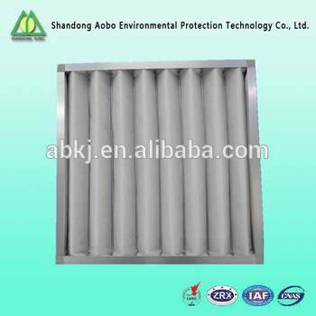 Excellent quality seaweed fiber air filter /Medium efficiency pocket air filter durable in use