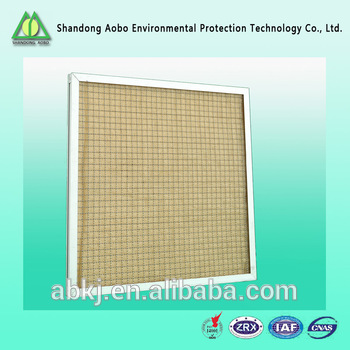High temperature resistant pre panel air filter