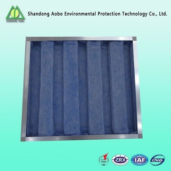 Pre pleated panel air filter MERV13 for Havc
