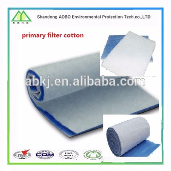 Pre filter media link for air intake in air conditioning
