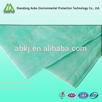 synthetic fiber fiter media for F6 pocket air filter