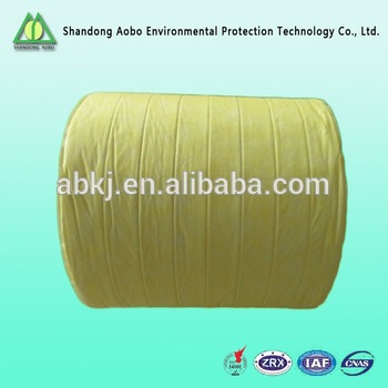 synthetic fiber fiter media for F8 pocket air filter