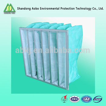 Pocket air filter Medium efficiency pocket air filter