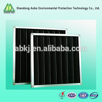 Activated Carbon Filter for HVAC air purification deodorant