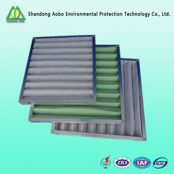 Factory Supply Customizable Pleated Panel Hepa Air Filter