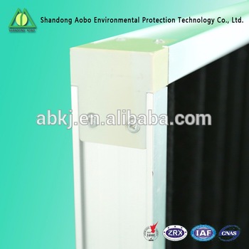 Aluminum Frame active carbon air filter for HVAC