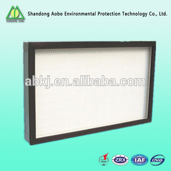 Laminar Air Flow Laboratory H13 Mini Pleat Hepa Filter