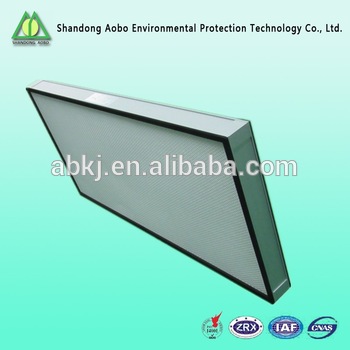 Aluminum frame hepa filter for cleanroom