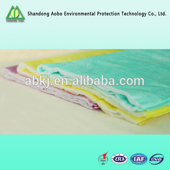 Good quality synthetic fiber air filter media for make bag filter