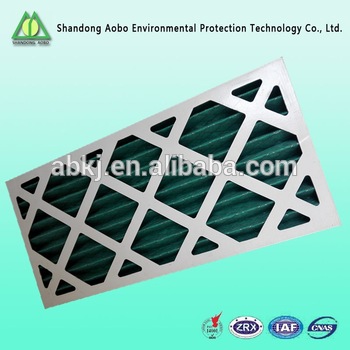 Cardboard Frame Merv 13 Pleated Panel Air Filter