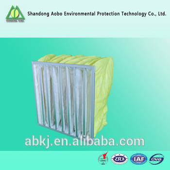 medium efficiency Pocket air filter medium efficiency filter media
