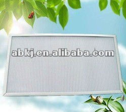 heat-resistant hepa air filter / mini pleat hepa filter